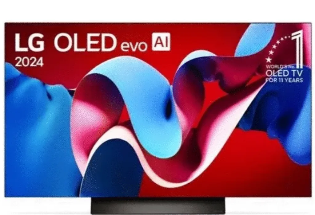 Smart TV 4K LG OLED55C4: Tecnologia e Design para Sua Sala