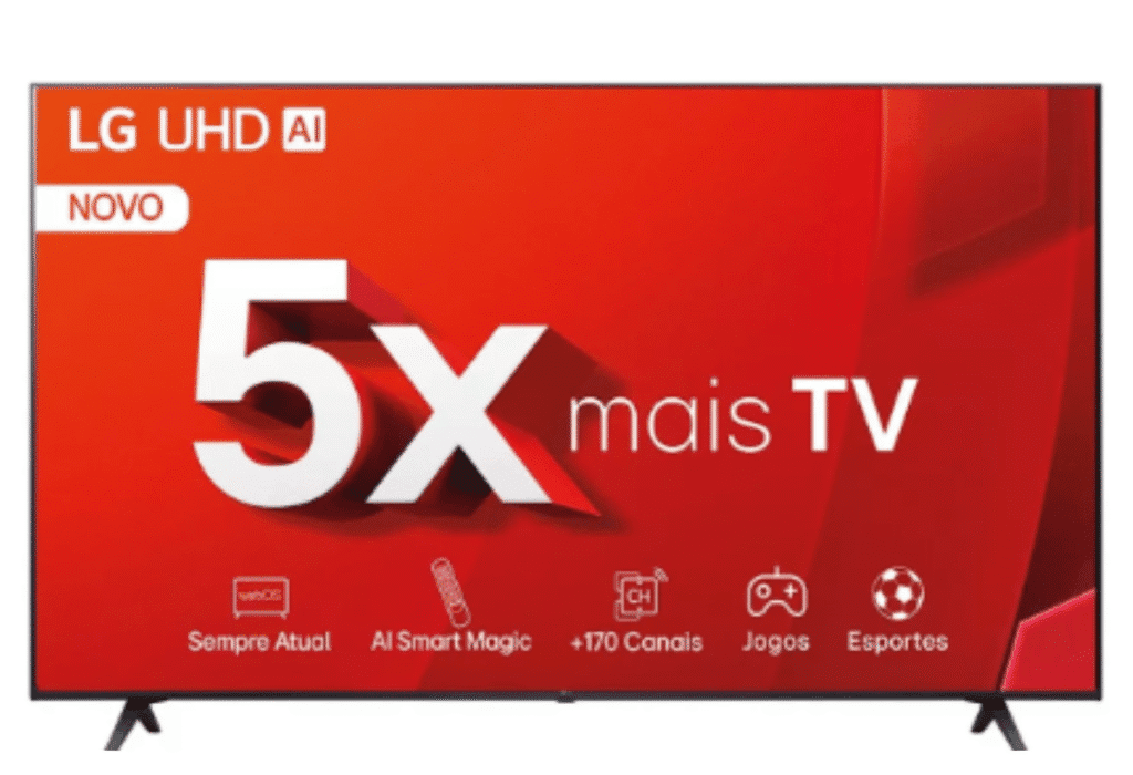 Bem-Vindo à Smart TV LG 50" 4K UHD LED 50UT8050 - Tecnologia e Conforto