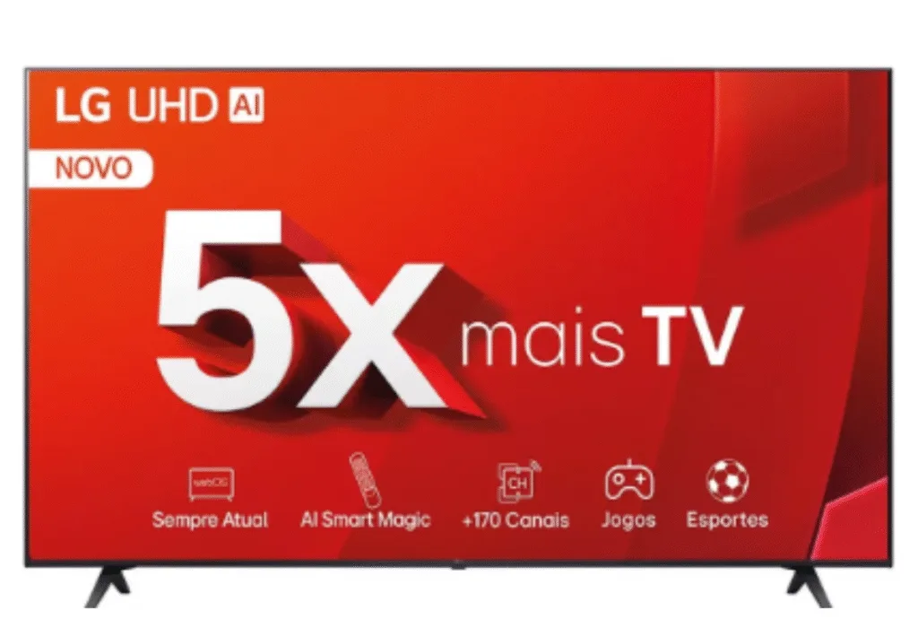 Bem-Vindo à Smart TV LG 50" 4K UHD LED 50UT8050 - Tecnologia e Conforto