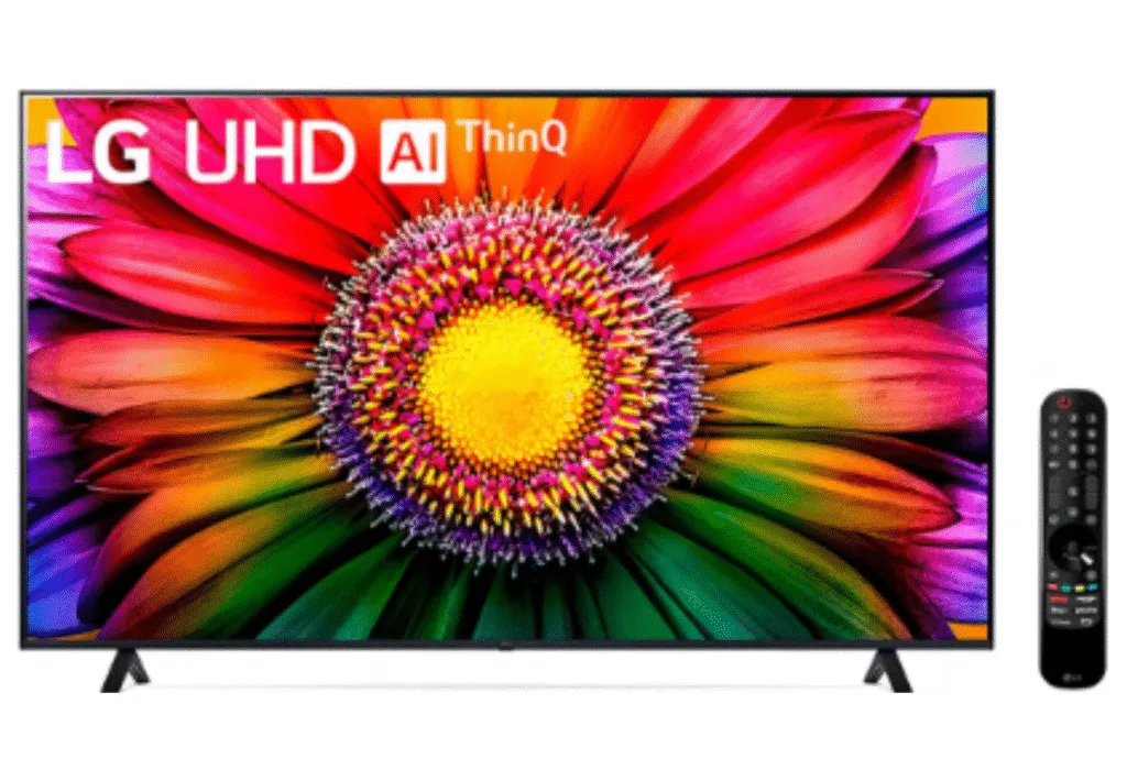 Smart TV 65” LG 65UR871C0SA: Imersão Total com 4K e ThinQ AI